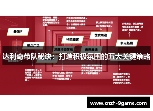 达利奇带队秘诀:打造积极氛围的五大关键策略 达利奇带队秘诀:打造积极氛围的五大关键策略