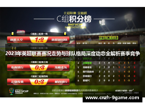 2023年英超联赛赛况走势与球队格局深度动态全解析赛季竞争
